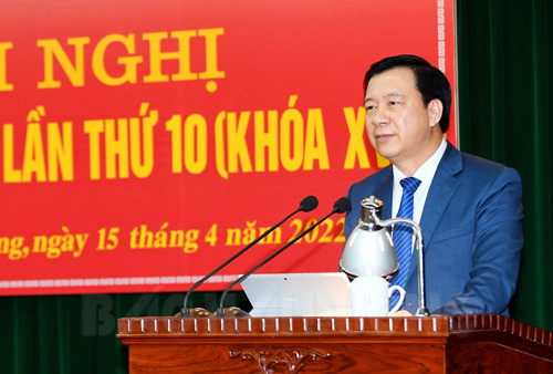 Hội nghị lần thứ 10 Ban Chấp hành Đảng bộ tỉnh khóa XVII